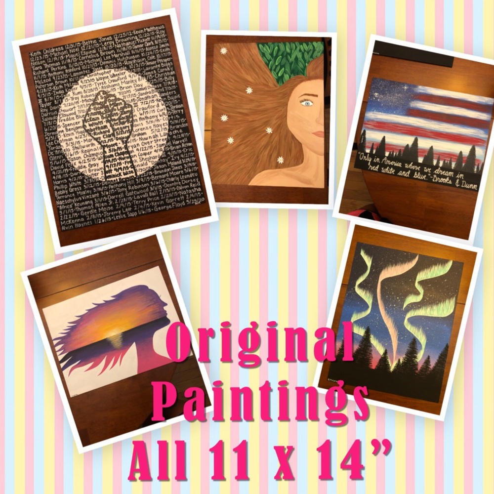 Original paintings $30 each